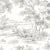 Sample - Borastapeter Countryside Morning Wallpaper in Grey For Sale