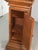 Vintage Carved Wooden Display Pedestal With Interior Cabinet For Sale - Image 4 of 7