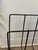 Metal Mid-Century Modern Black Iron Wire Magazine Rack. For Sale - Image 7 of 7
