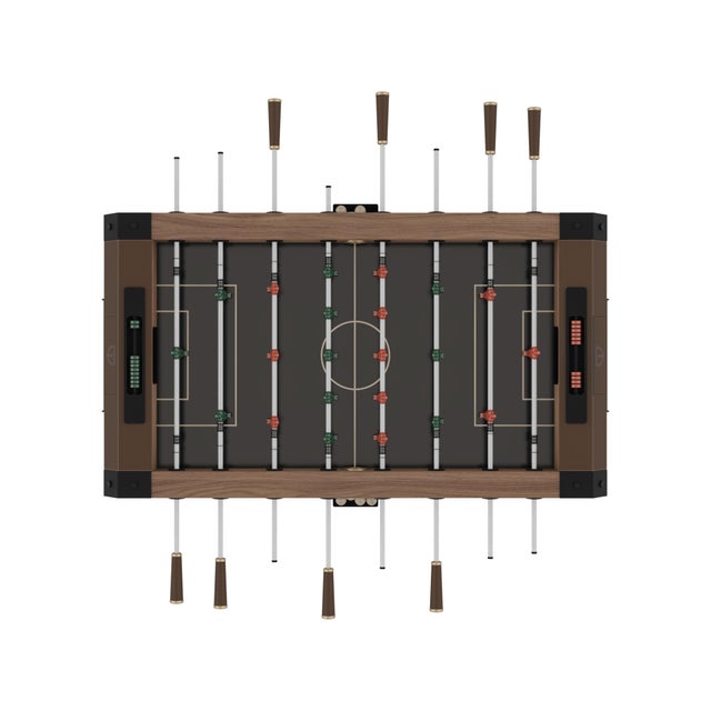 Chesterfield Foosball Table from Wood Tailors Club For Sale - Image 11 of 16