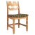 Wood Model Razorblade Dining Chair attributed to Henning Kjærnulf, Denmark For Sale - Image 7 of 7