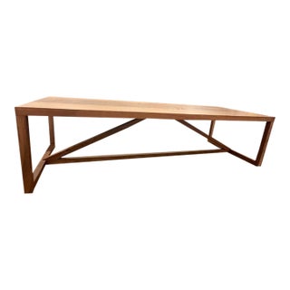 Blu Dot Strut Wood Coffee Table For Sale