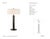 Thomas O'Brien by Visual Comfort Signature Longacre Tall Table Lamp in Bronze with Linen Shade Designer: Thomas O'Brien...