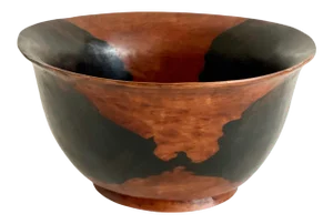 Artisan Exotic Wood Oversized Bowl