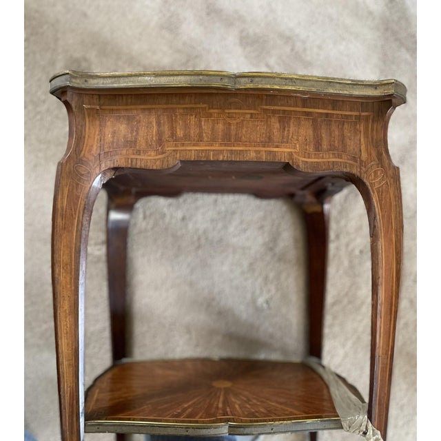 Antique French Gueridon Table – 19th Century Louis XV Style For Sale - Image 4 of 12