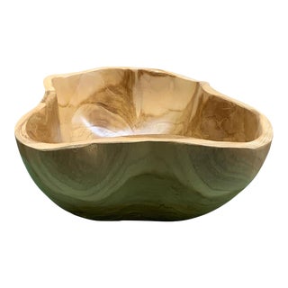 Medium Wooden Bowl For Sale