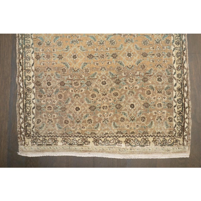 Persian Bidjar Mini Square Rug no. j5138 For Sale - Image 3 of 5