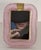 Green Italian Murano Twist Glass Picture Frame in Pink from Barovier & Toso, 1990s For Sale - Image 8 of 12