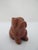 Traditional Carved Polished Red Jasper Miniature Bull Dog Figurine For Sale - Image 3 of 8