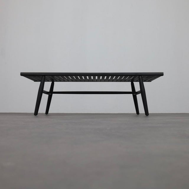 2000 - 2009 Slatted Wood Bench from Stellar Works, 2000s For Sale - Image 5 of 9