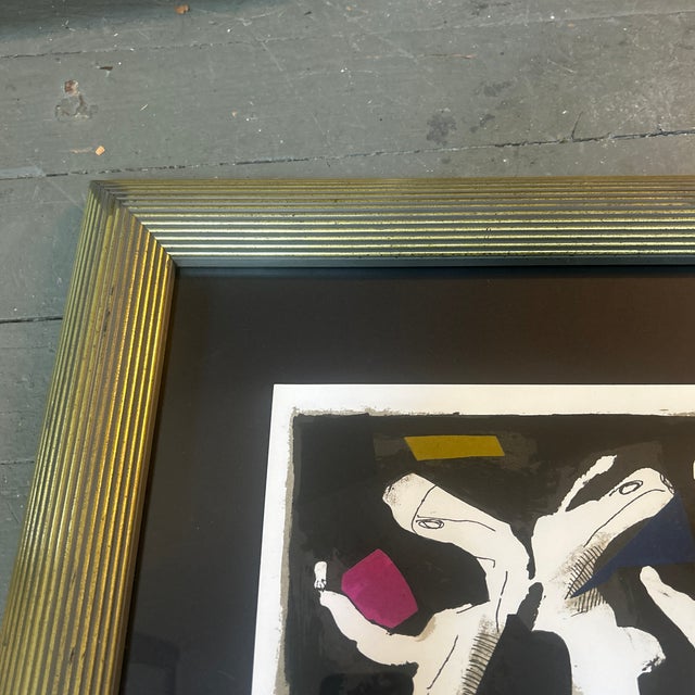 Abstract Expressionism 1970’s Marino Marini “The Rite of Spring” Original Lithograph For Sale - Image 3 of 5