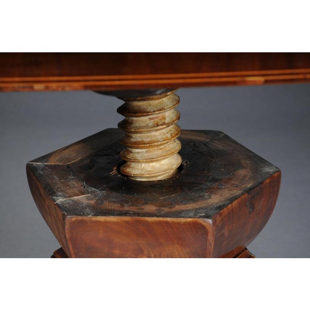 Antique English Chesterfield Captain's Desk Chair in Mahogany, 1830s For Sale - Image 17 of 18