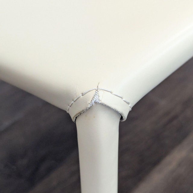 Safavieh Karna Faux Leather Dining Chair For Sale In San Francisco - Image 6 of 7