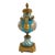 This Antique Sèvres-Style Gilt Bronze and Porcelain Painted Candlestick Urn is a stunning display of refined artistry and...