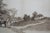 Antique Ernest C Rost Wayside Inn Horse Cottage Country Road Etching 27" For Sale - Image 11 of 12