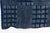 African Grid & Block Indigo Mud Cloth Throw For Sale - Image 3 of 8