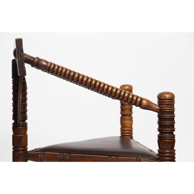 Antique Chair in Pine, 1890s For Sale - Image 11 of 18