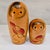 Bring a sweet touch of midcentury Japanese charm to your vignette with this darling pair of hand‑turned wooden kokeshi...