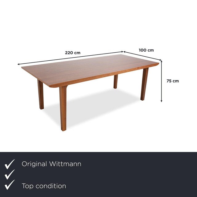 with this Wittmann dining table, you bring a piece of Austrian craftsmanship at its finest directly into your dining room....