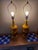 Pair of 1960s Mid Century Modern Drip Glaze Lamps For Sale - Image 9 of 12