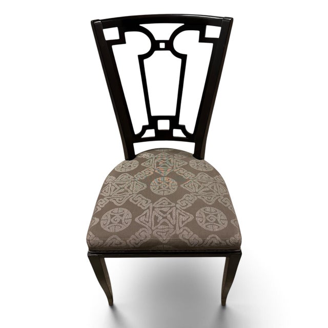 Contemporary Lucien Rollin Marquise Dining Chairs by William Switzer- A Set of 8 For Sale - Image 3 of 7