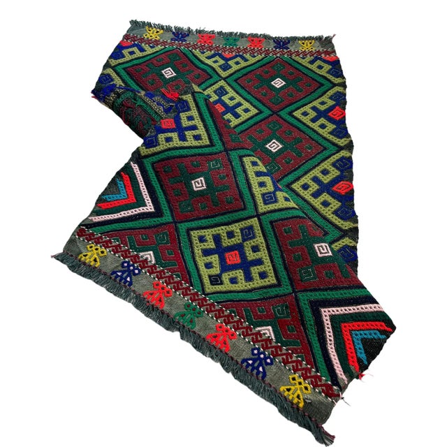 Vintage Turkish Kilim Rug, 88X 51 Cm Pretty, little Turkish Kilim, made in the 1960s, this is a lovely central Turkish rug...