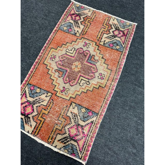 Early 21st Century Turkish Yastik Rug 1'10" x 4'1" For Sale - Image 5 of 5