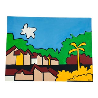 2005 "Dark Avenue" Contemporary Pop Art Style Acrylic Painting For Sale