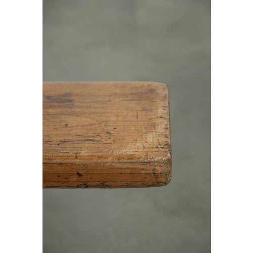 French Brocante Hall Bench For Sale - Image 13 of 16