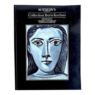 Sotheby's Monaco Catalog Collection Boris Kochno 10/11/91 For Sale