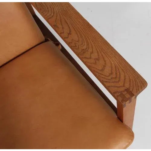 Wood Model 2256 Lounge Chair attributed to Børge Mogensen for Fredericia For Sale - Image 7 of 9