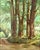 American "Back Road" California Redwoods Santa Cruz County Original Oil Painting by Gorman Woody For Sale - Image 3 of 8