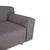Gray Grey Grata 3-Seater Sofa and Ottoman from Rolf Benz, Set of 2 For Sale - Image 8 of 18