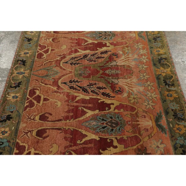 Traditional Rug & Kilim’s Persian Style Rug With Polychromatic Intricate Floral Patterns For Sale - Image 3 of 10