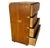 Wood Walnut Campaign Chest of Drawers For Sale - Image 7 of 15