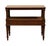 High End Vintage Banded Mahogany Italian Regency 16" Accent End Table For Sale - Image 11 of 11