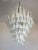 Glass Vintage Murano Glass Chandelier with Glass Petals, 1983 For Sale - Image 7 of 13