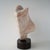 Abstract Late 20th Century Abstract Pink Alabaster Sculpture For Sale - Image 3 of 17