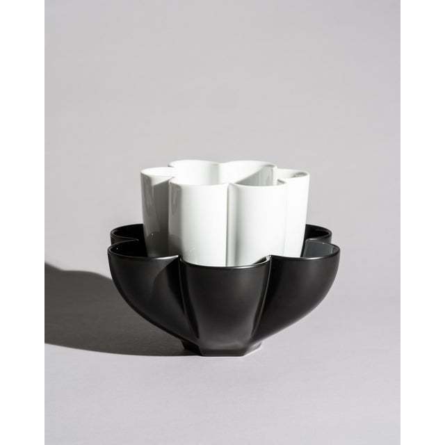 Black Trinidad Modular Vases by T. B. Echevarria for Rosenthal Studio-Line, Germany, 1998, Set of 3 For Sale - Image 8 of 18