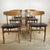 Set of Six Teak Chairs - Denmark (1960s)