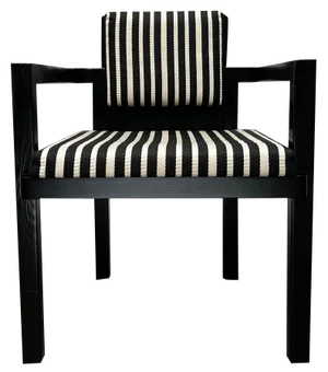 German Model D51 Fagus Armchair with Bauhaus Pattern Cushion by Walter Gropius for Tecta