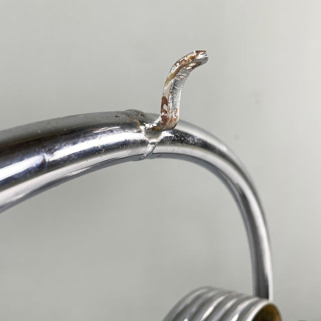 Italian Modern Geometrical Table Lamp in Crafted Glass, Metal and Wood, 1980s For Sale - Image 11 of 18