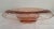 1930s Etched Pink Depression Glass Console Bowl For Sale - Image 4 of 6