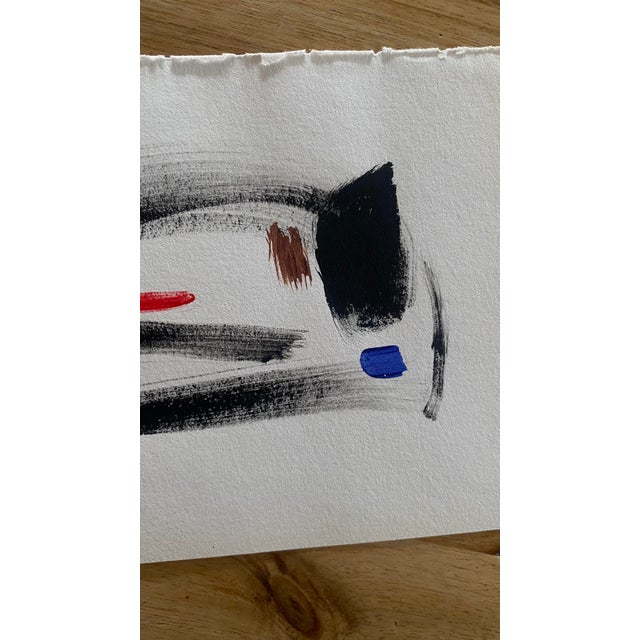 Abstract “Intensity” Abstract Paper Piece For Sale - Image 3 of 7