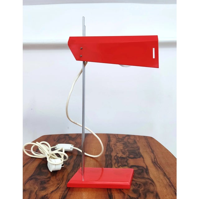 Mid-Century Modern Vintage Desk Lamp from Lidokov, 1960s For Sale - Image 3 of 6