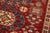 Red Rustic Super Kazak Red/Blue Wool Rug - 5'3'' X 6'3'' For Sale - Image 8 of 8