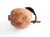 Late 20th Century Artisan Hand-Molded Terracotta Pomegranate Sculptures With Metal Foliage - Pair For Sale In San Francisco - Image 6 of 9