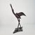 Brown Crane Bird Sculpture, 1970s For Sale - Image 8 of 14