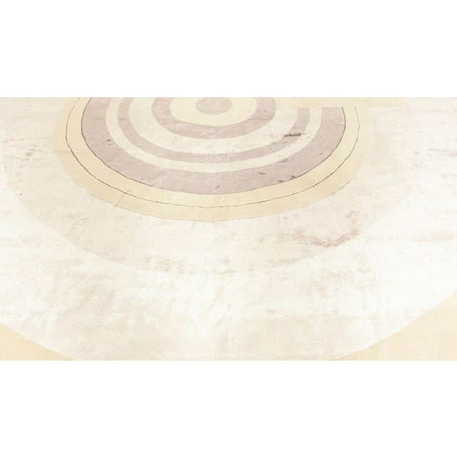 Textile One-of-a-kind Art Deco Style Lavandula Rug by Doris Leslie Blau For Sale - Image 7 of 11