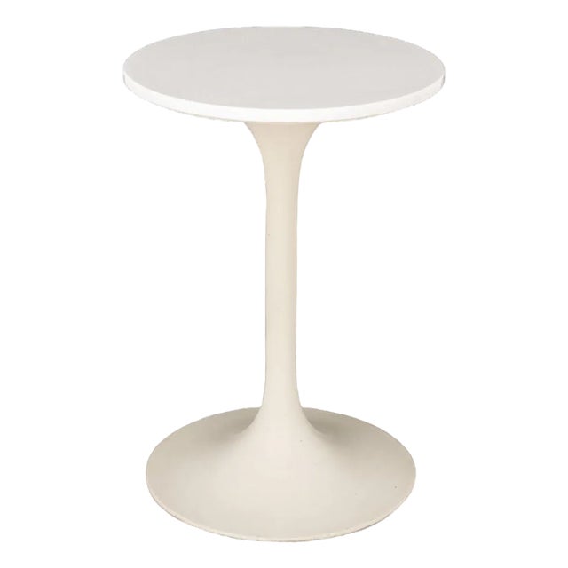 Eero Saarinen Tulip Style Side Table For Sale